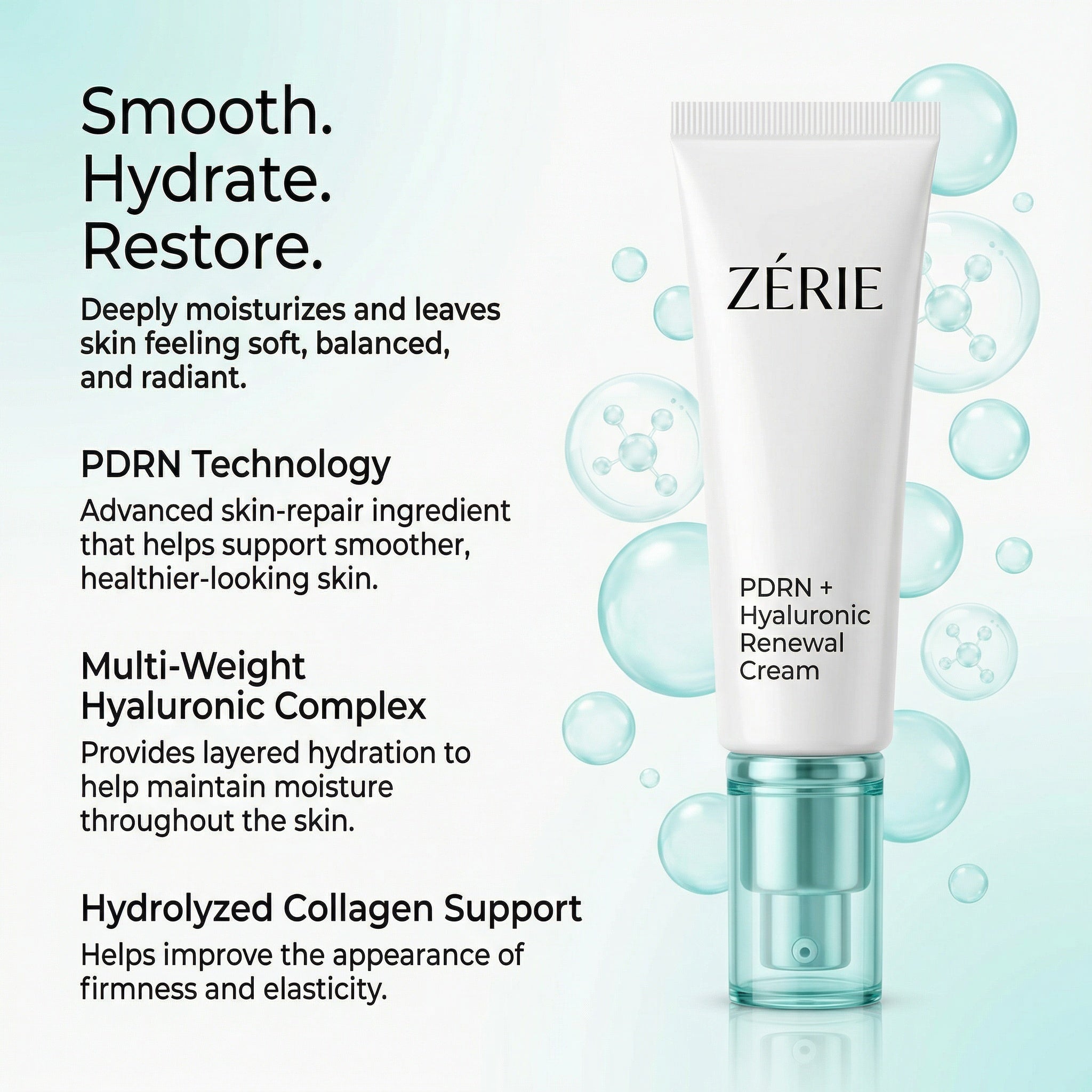 ZÉRIE PDRN Hyaluronic Renewal Cream